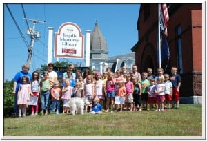 Chaucer Visits the Ingalls Memorial Library in Rindge, New Hampshire