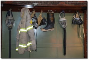 Chaucer Visits the Buffalo NY Fire Station